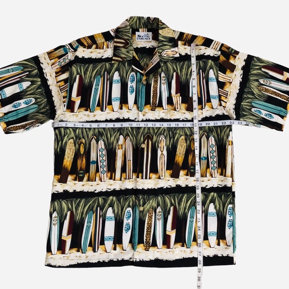 Sun Casuals  Men’s Vintage Y2K Surf Boards Hawaiian Shirt Beachy Size XL - Picture 7 of 8